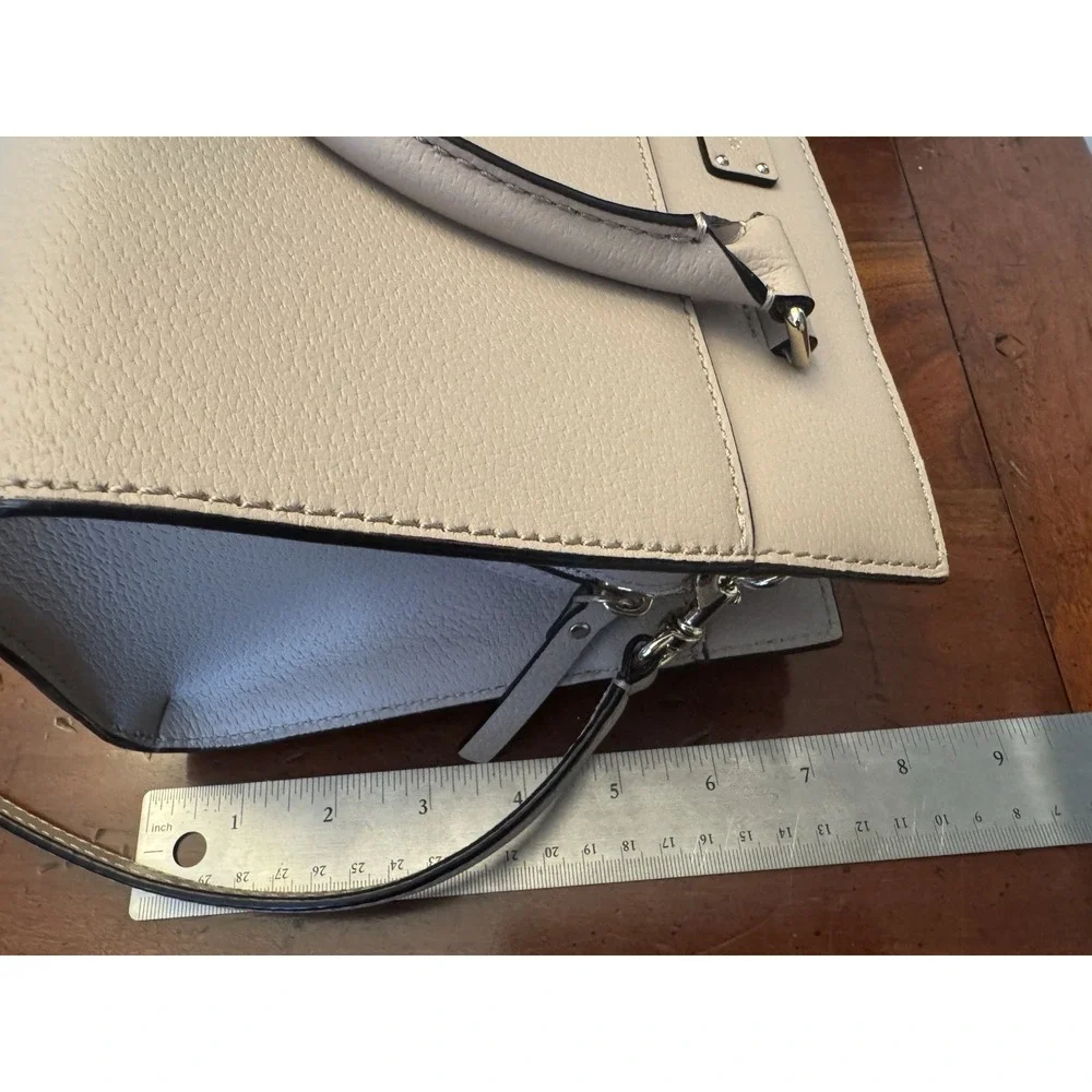 NEW Authentic Kate Spade Grove Street Small‎ Caley Almondine Leather Satchel